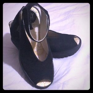 Fly London Peep toe.